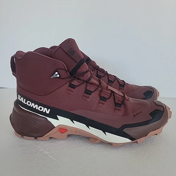 Salomon Cross Hike 2 Mid GTX Hiking Boots Waterproof Womens Size 9.5 - Picture 2 of 10